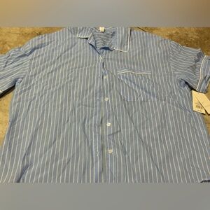 Bundle Deal 2 tops for $12!!!! Stars Above Women's Striped Pajama Shirt